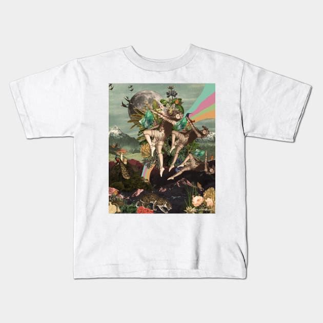 Vision Quest Kids T-Shirt by Astralmoonbeam